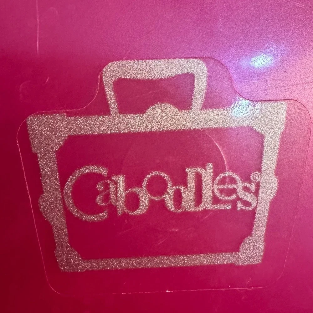 Caboodles Makeup Case Girls‎ Large Pink Vintage 90s Cosmetic Organizer Tiered